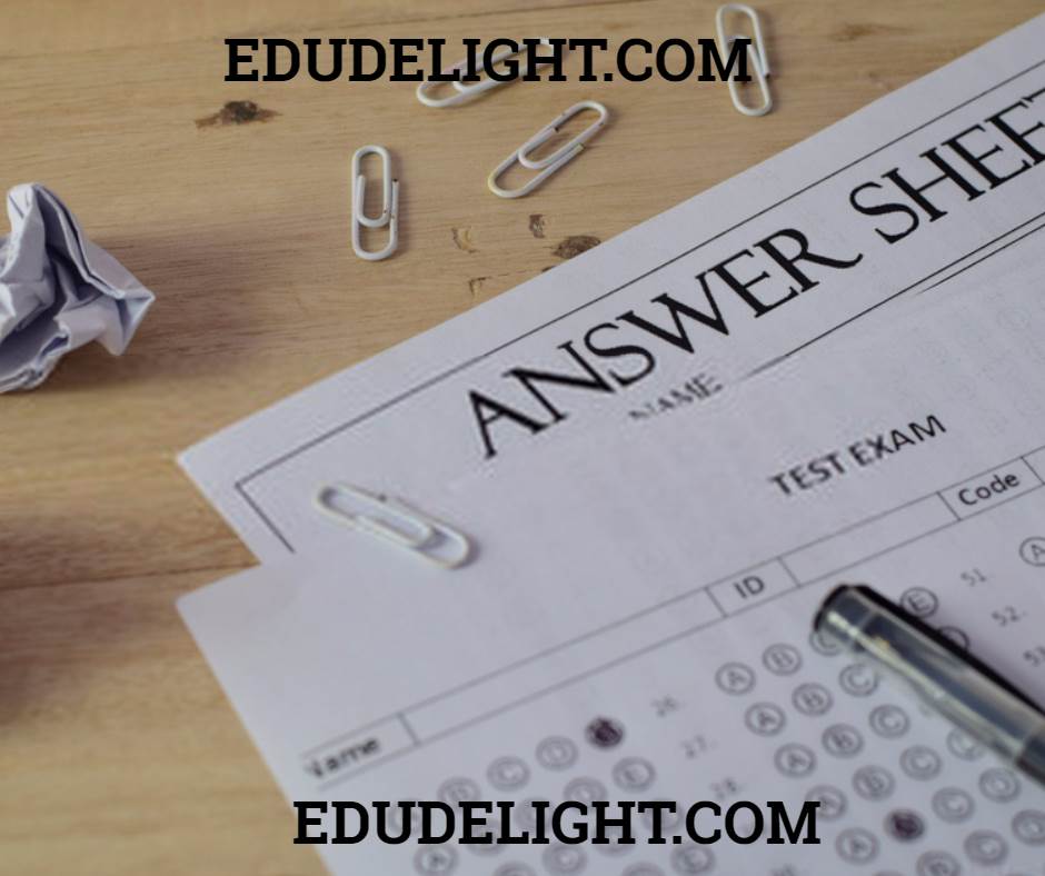 Examination Sheet