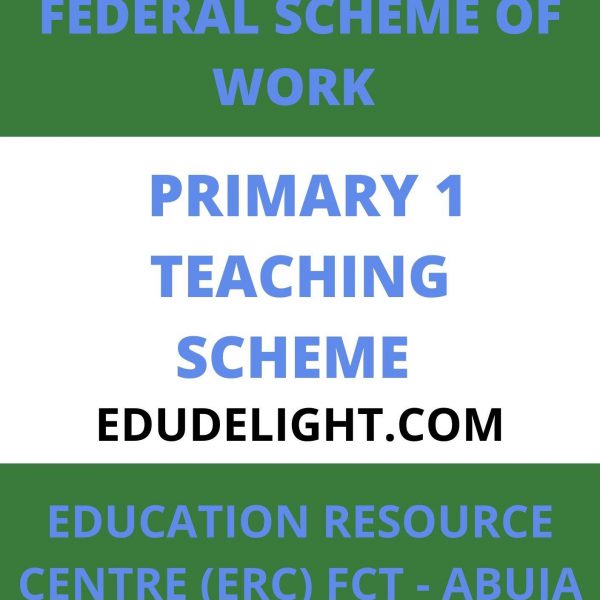 Federal Scheme of work Primary1