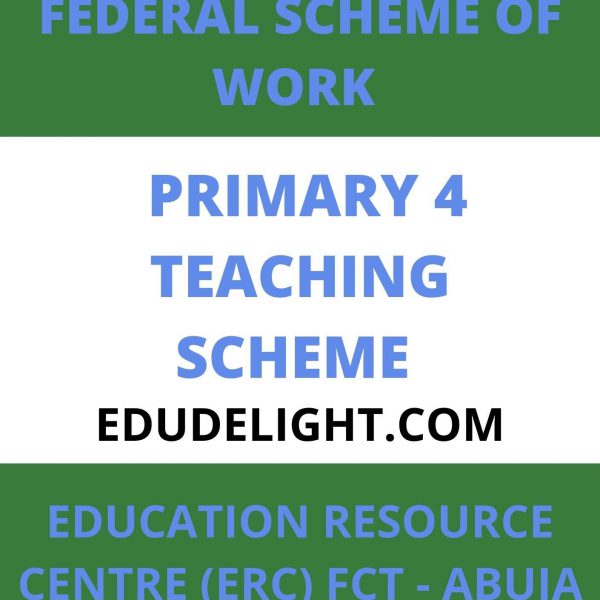 Federal Scheme of work Primary4