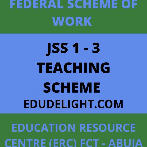 Federal Scheme of work JSS1 - 3