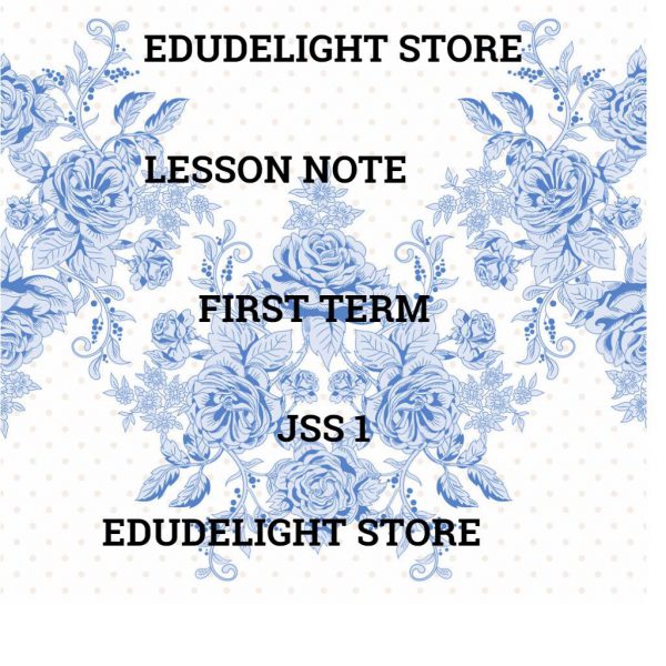 French Language JSS1 First Term Lesson Note Edudelight