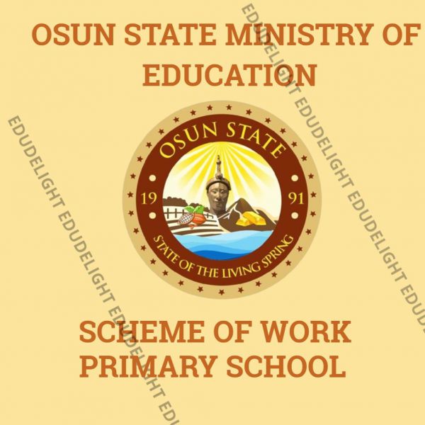Osun state scheme of work primary school 1